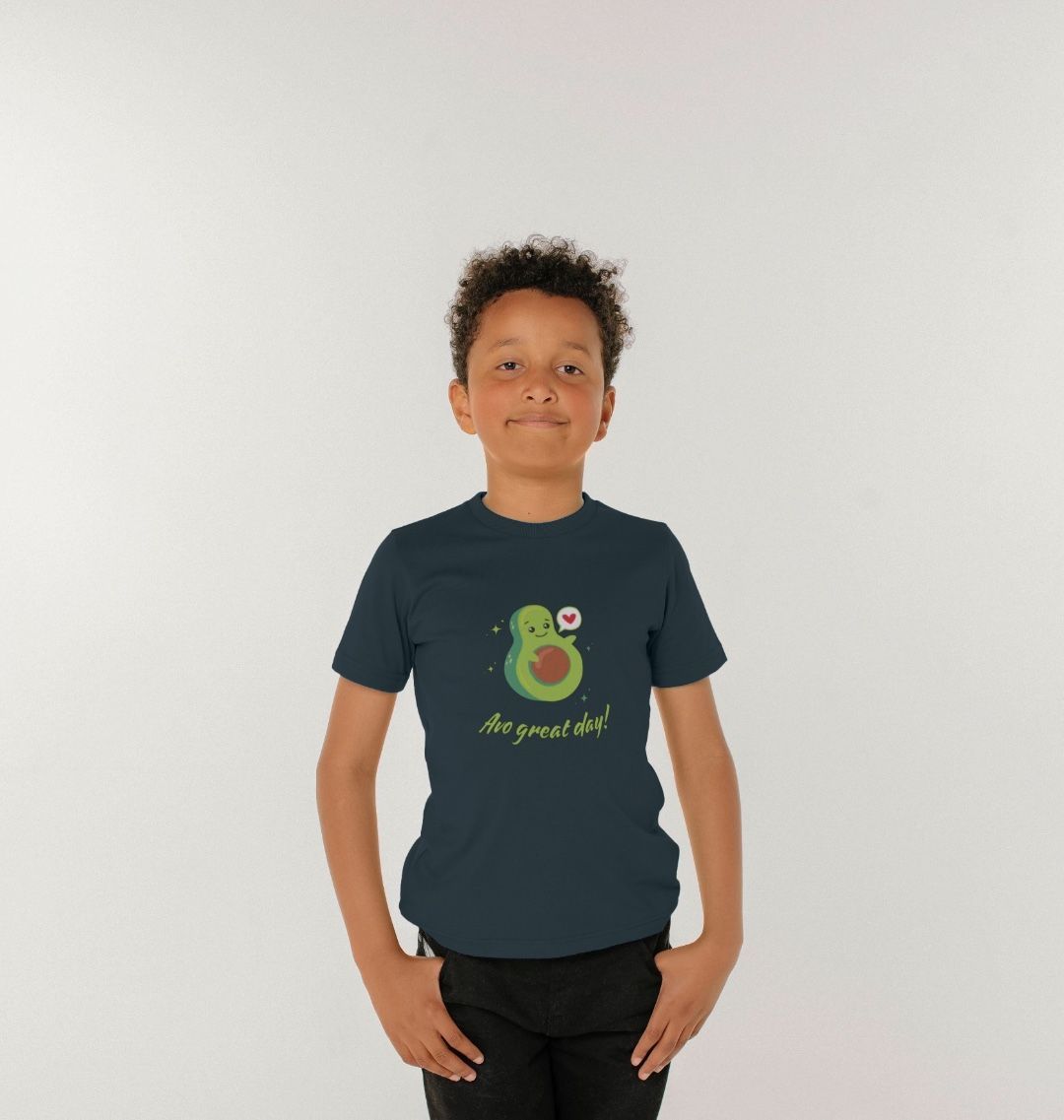 Avo Great Day - 100% Organic Kids T-Shirt