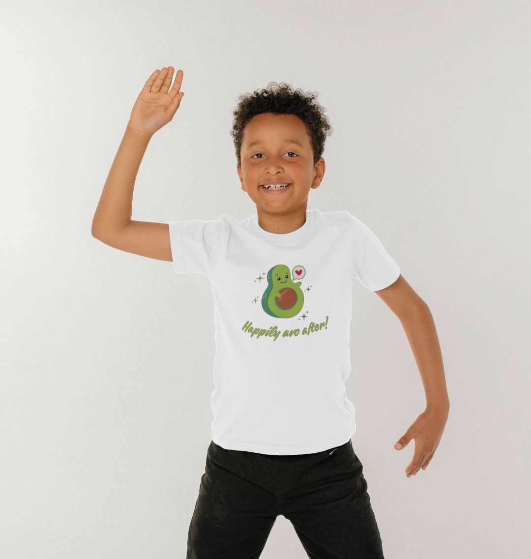Happily Avo After - 100% Organic Kids T-Shirt
