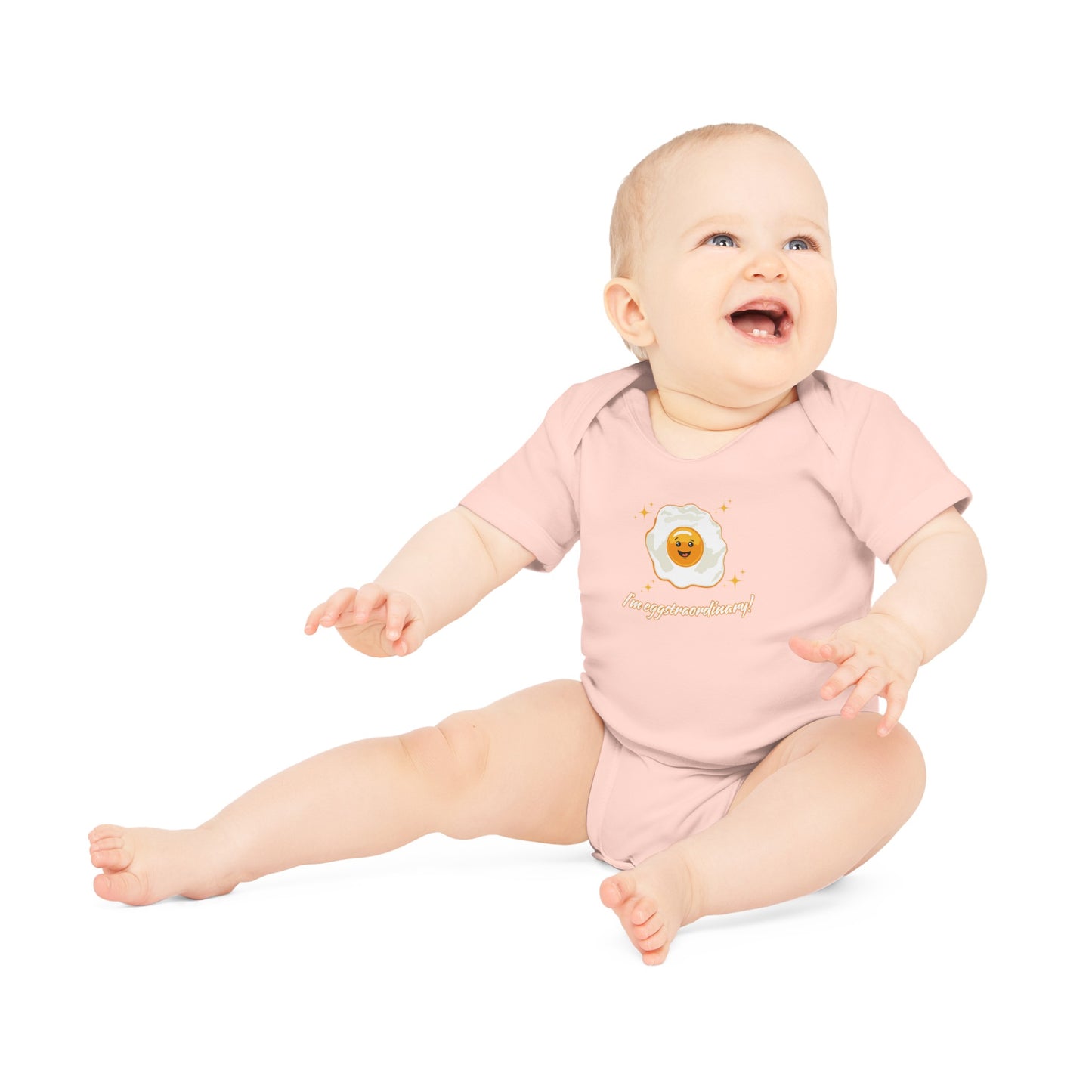 I'm Eggstraordinary! - 100% Organic Bodysuit