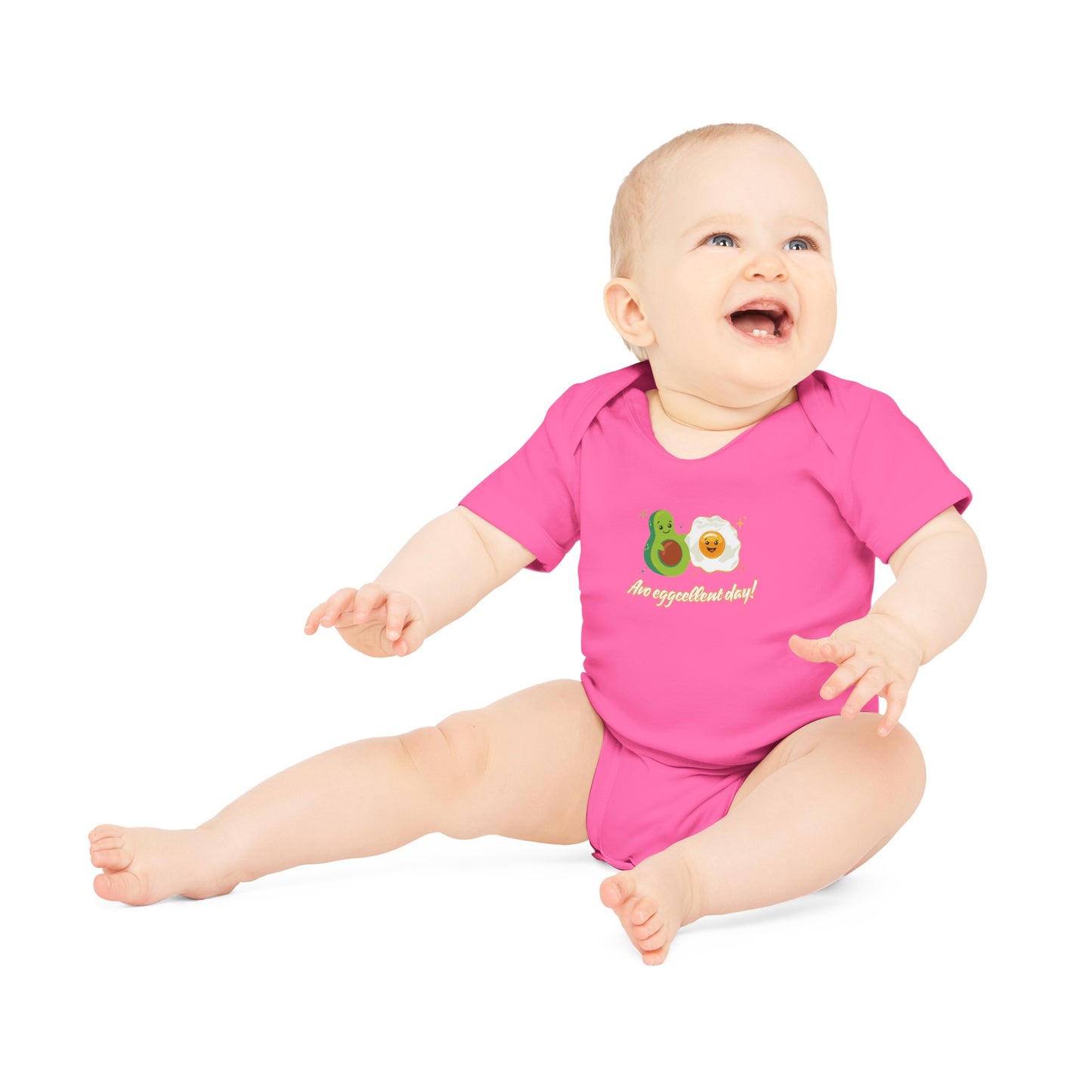 Avo Eggcellent Day - 100% Organic Bodysuit