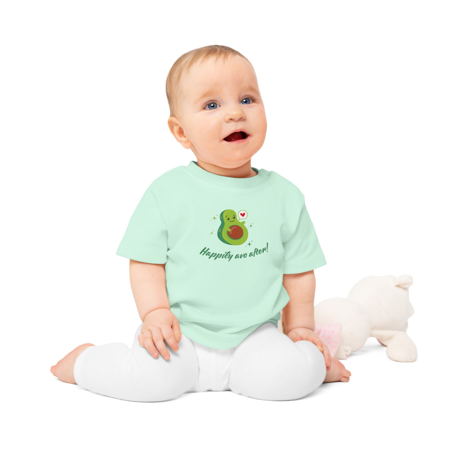 Happily Avo After - 100% Organic Baby/Toddler T-Shirt