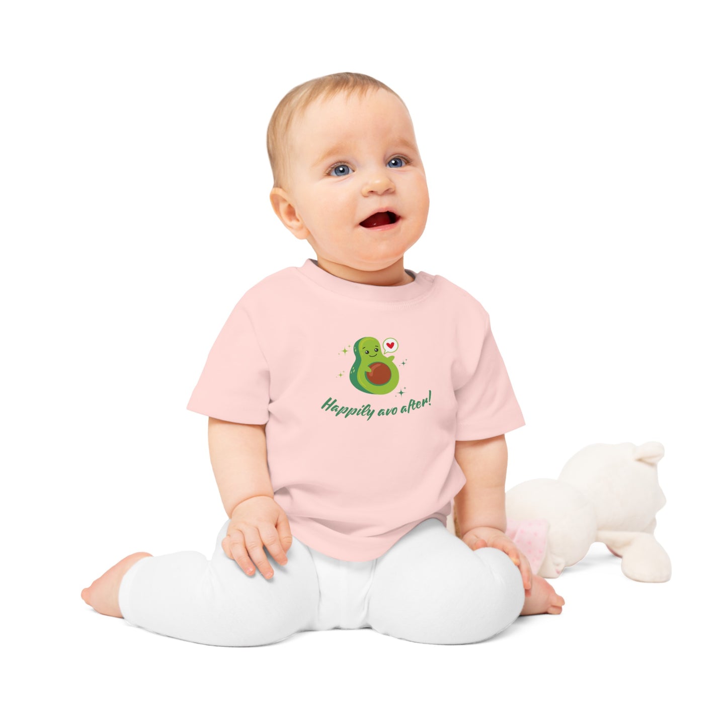 Happily Avo After - 100% Organic Baby/Toddler T-Shirt