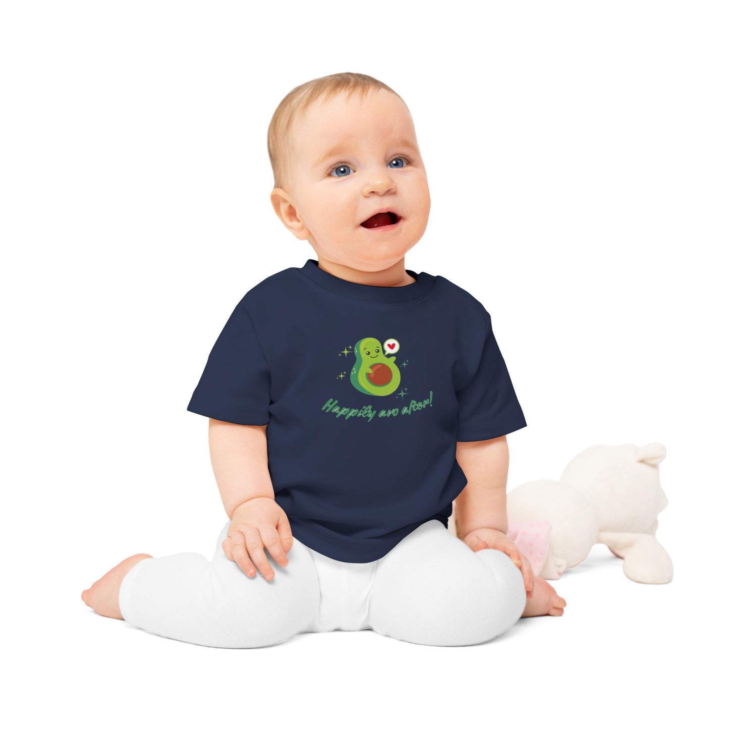Happily Avo After - 100% Organic Baby/Toddler T-Shirt