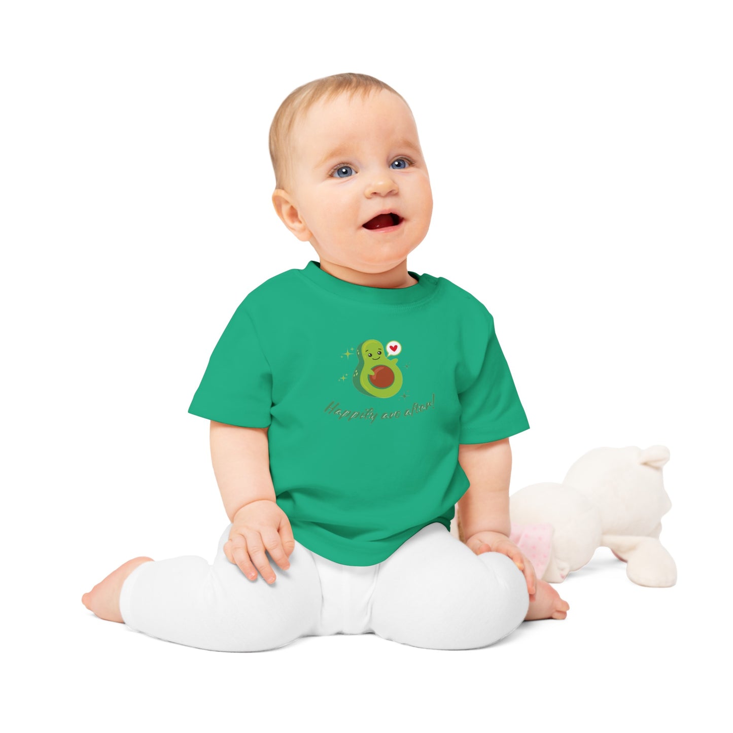 Happily Avo After - 100% Organic Baby/Toddler T-Shirt