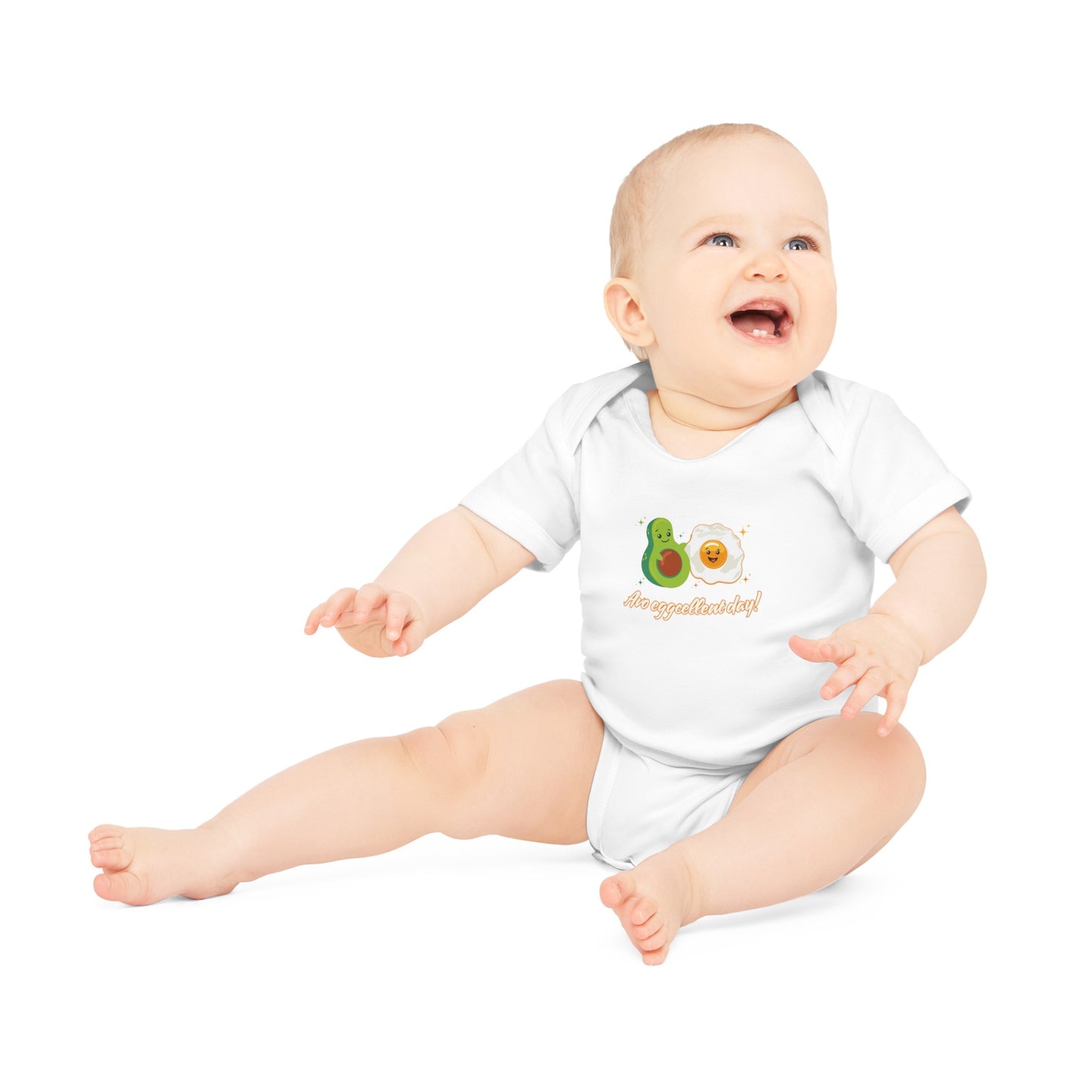 Avo Eggcellent Day - 100% Organic Bodysuit