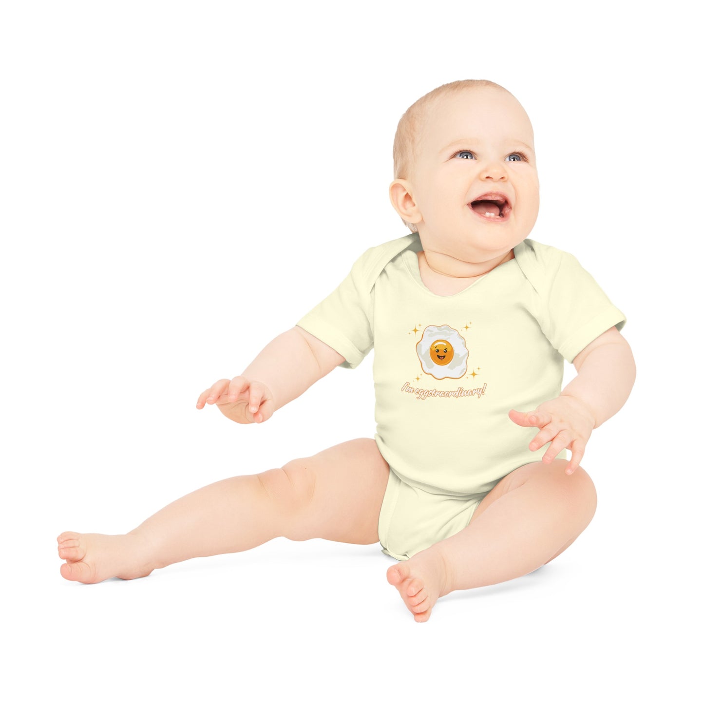 I'm Eggstraordinary! - 100% Organic Bodysuit