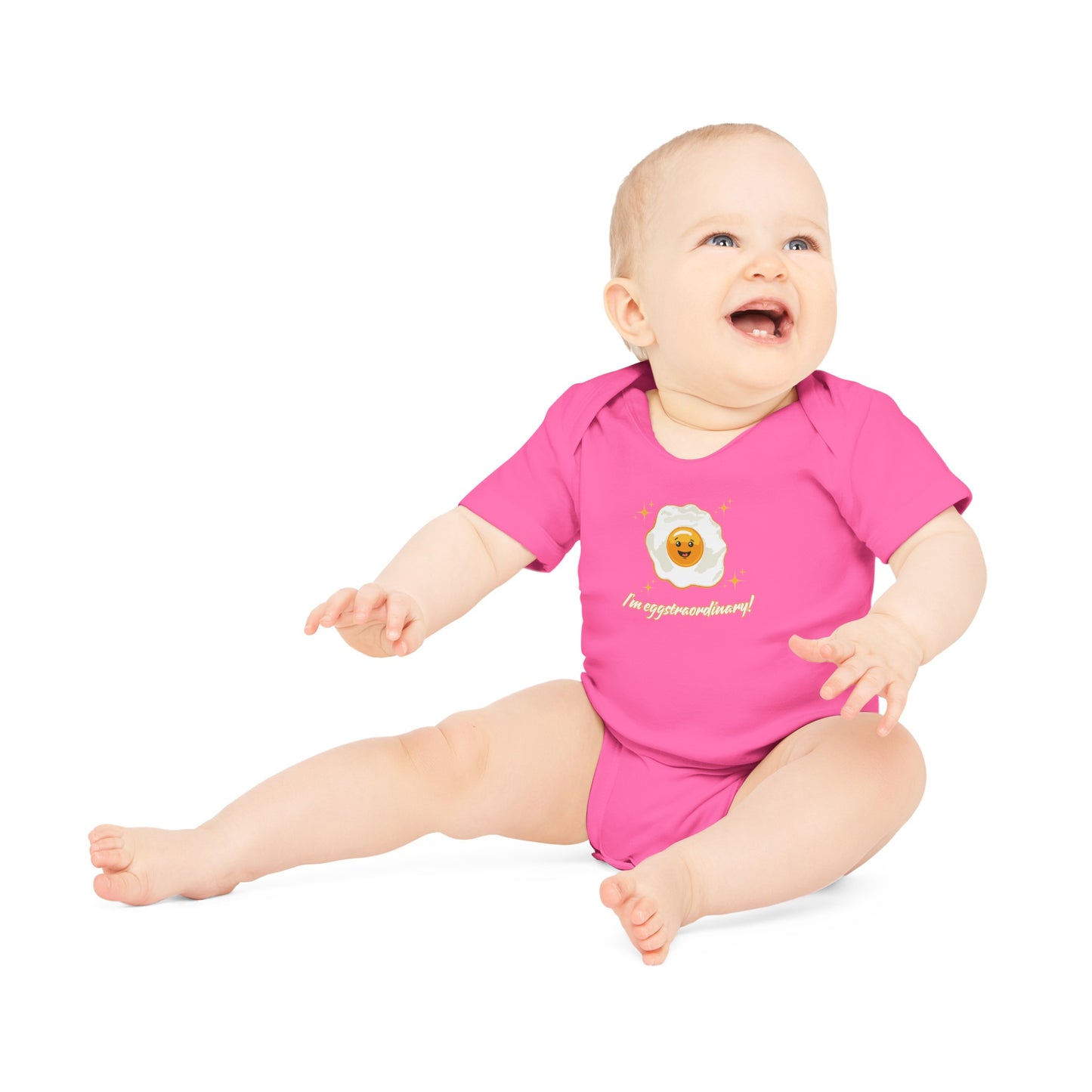 I'm Eggstraordinary! - 100% Organic Bodysuit
