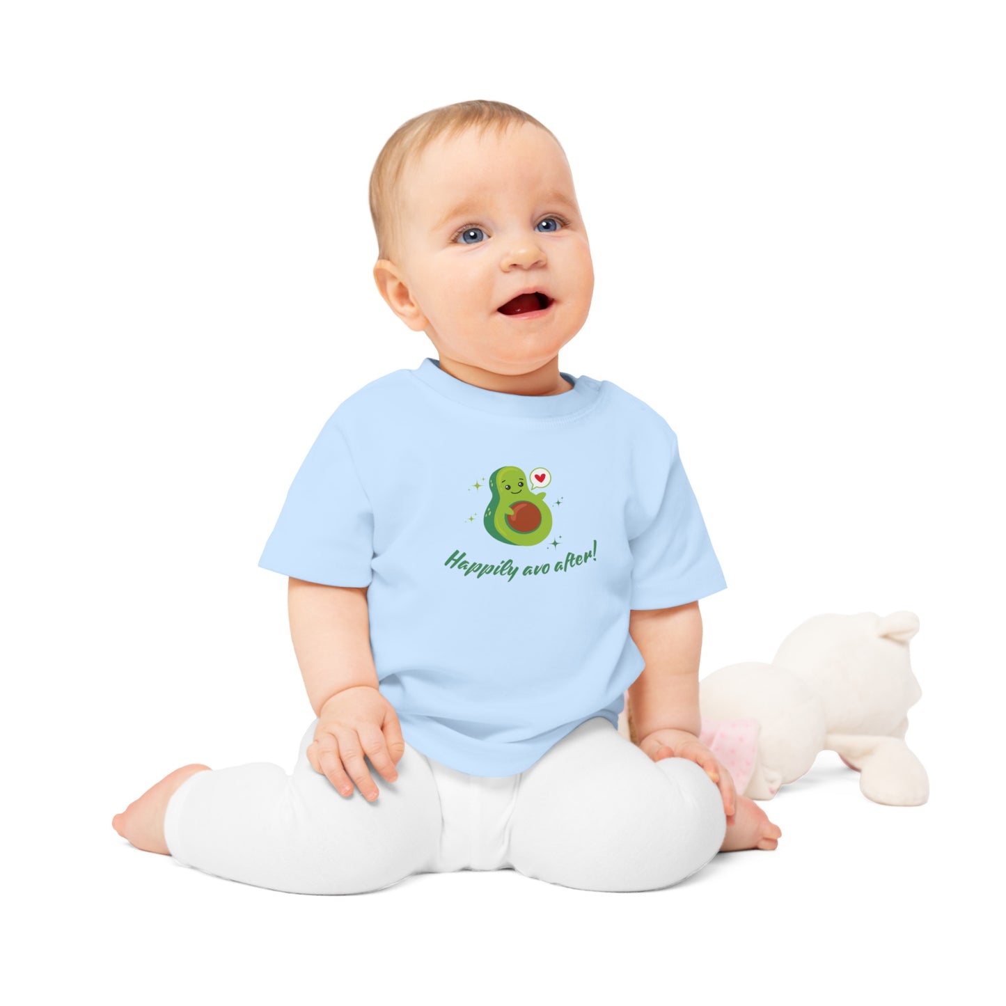 Happily Avo After - 100% Organic Baby/Toddler T-Shirt