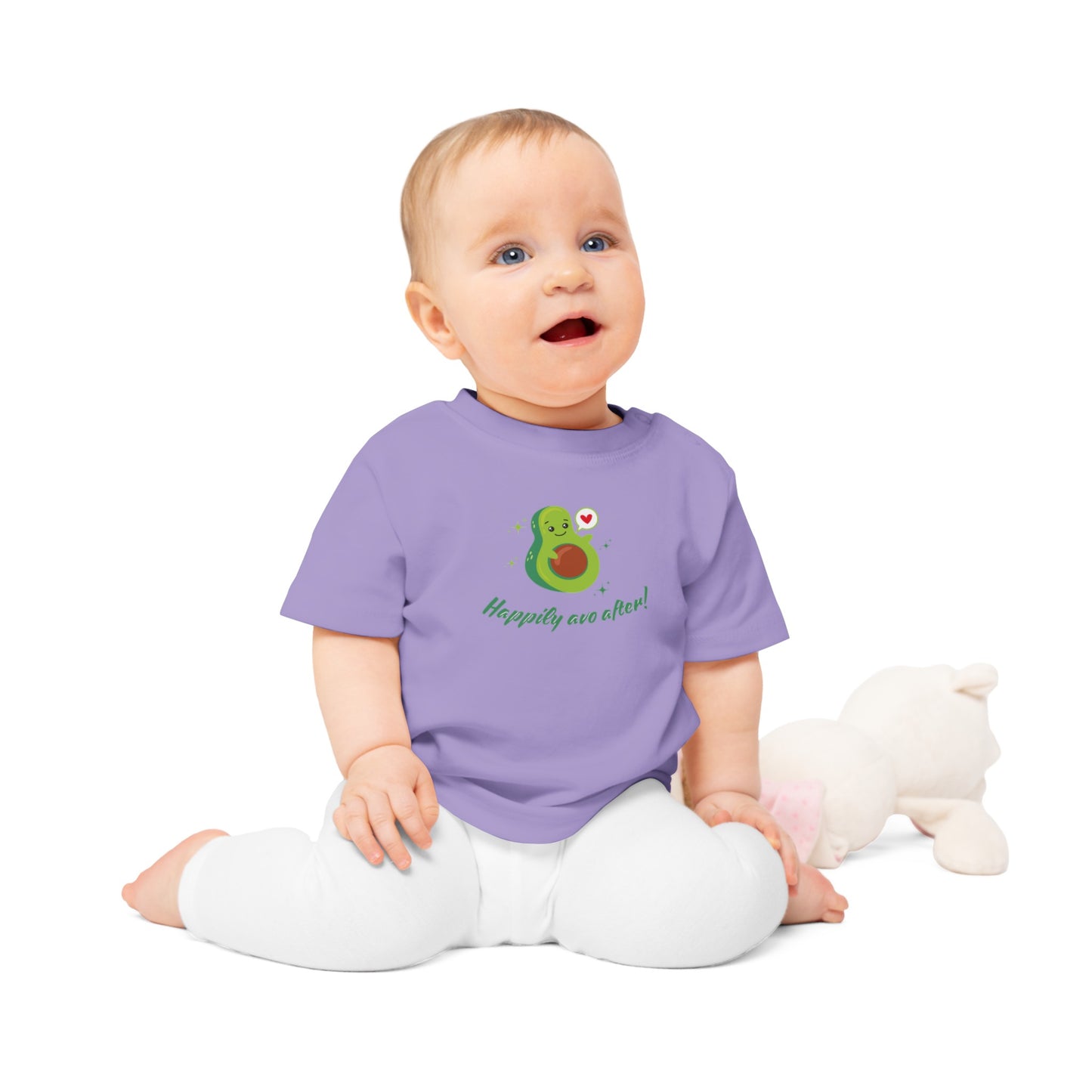 Happily Avo After - 100% Organic Baby/Toddler T-Shirt