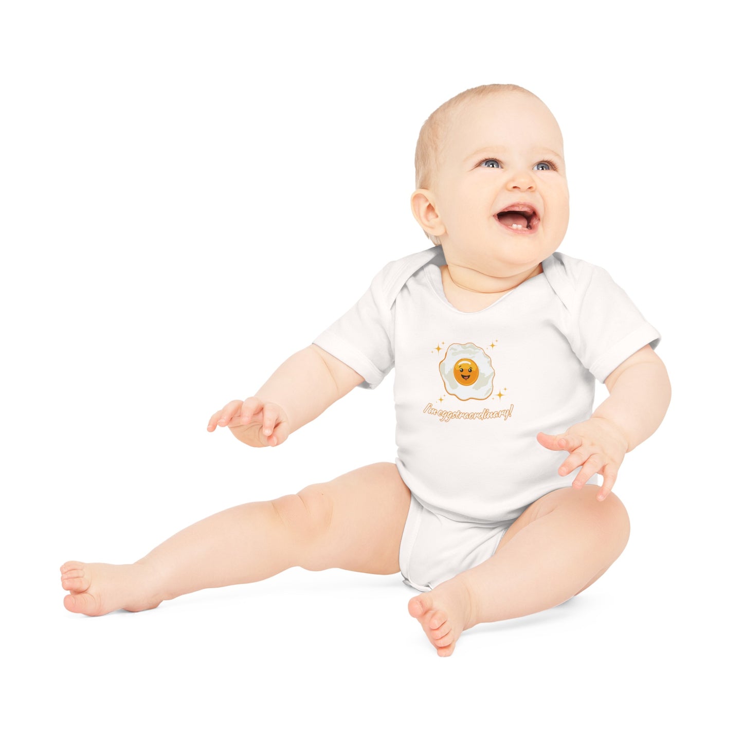 I'm Eggstraordinary! - 100% Organic Bodysuit