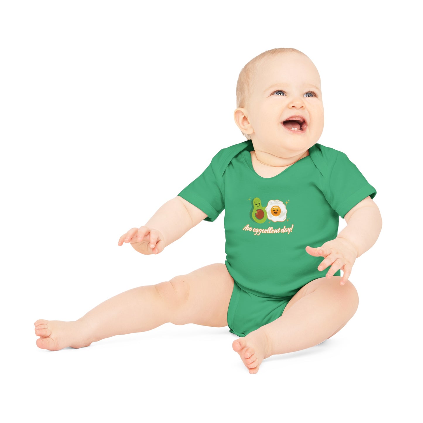 Avo Eggcellent Day - 100% Organic Bodysuit