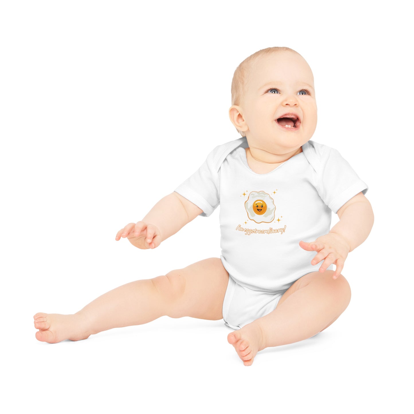I'm Eggstraordinary! - 100% Organic Bodysuit