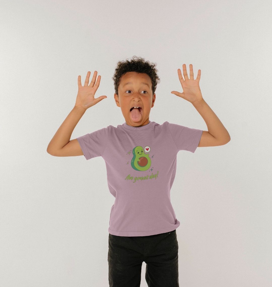 Avo Great Day - 100% Organic Kids T-Shirt