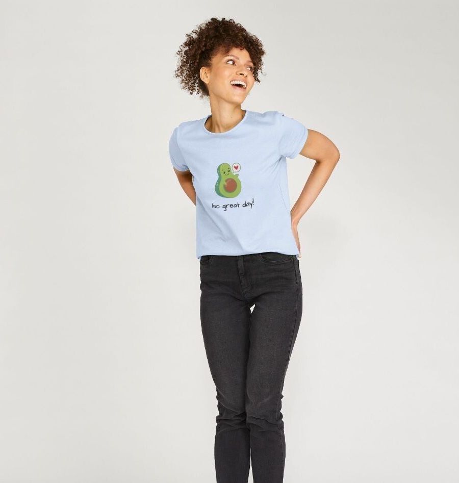 Avo Great Day - 100% Organic Crew T-Shirt