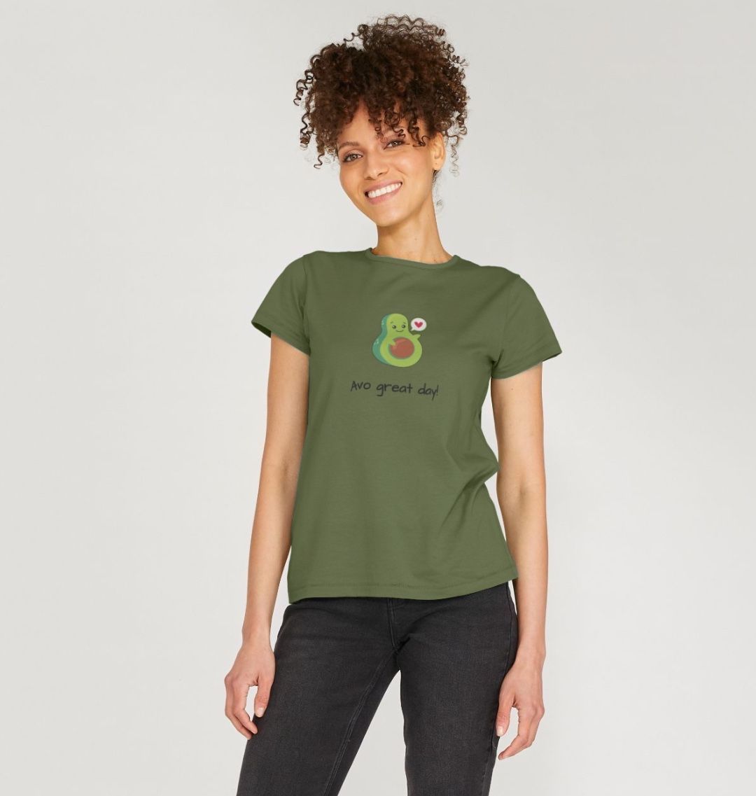 Avo Great Day - 100% Organic Crew T-Shirt