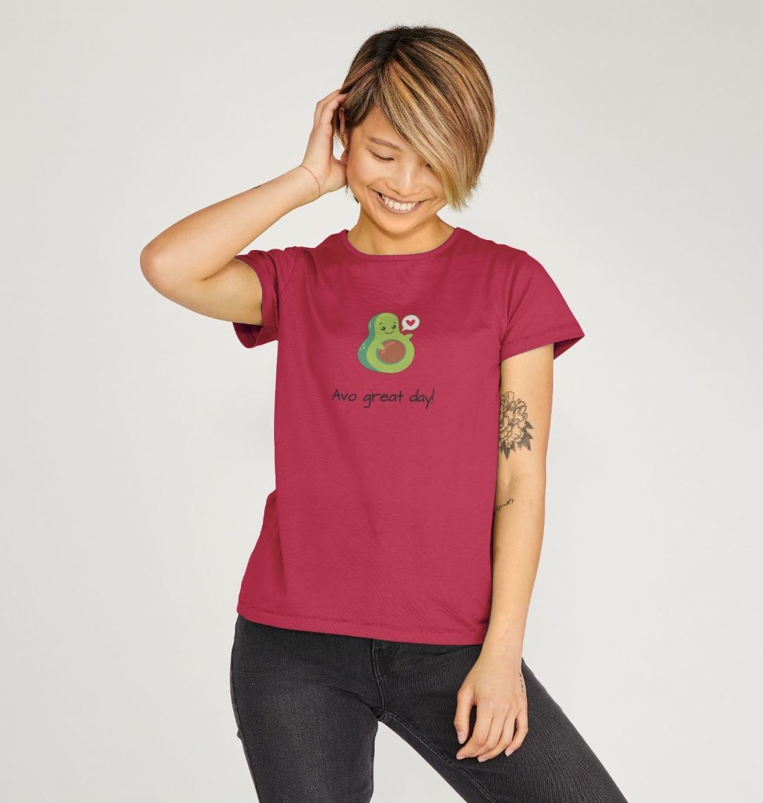 Avo Great Day - 100% Organic Crew T-Shirt