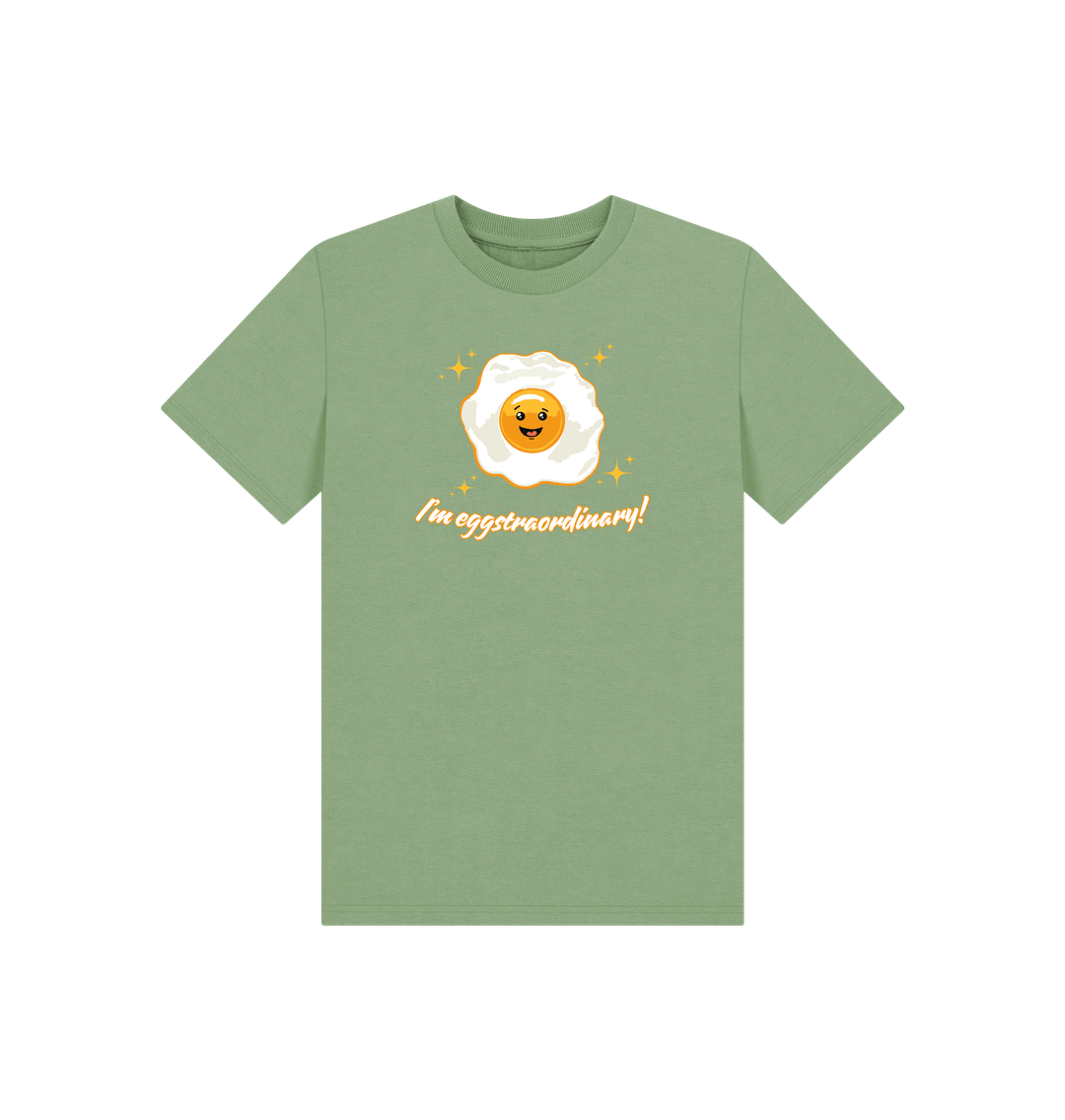 Sage Printed Kids T-Shirt Front