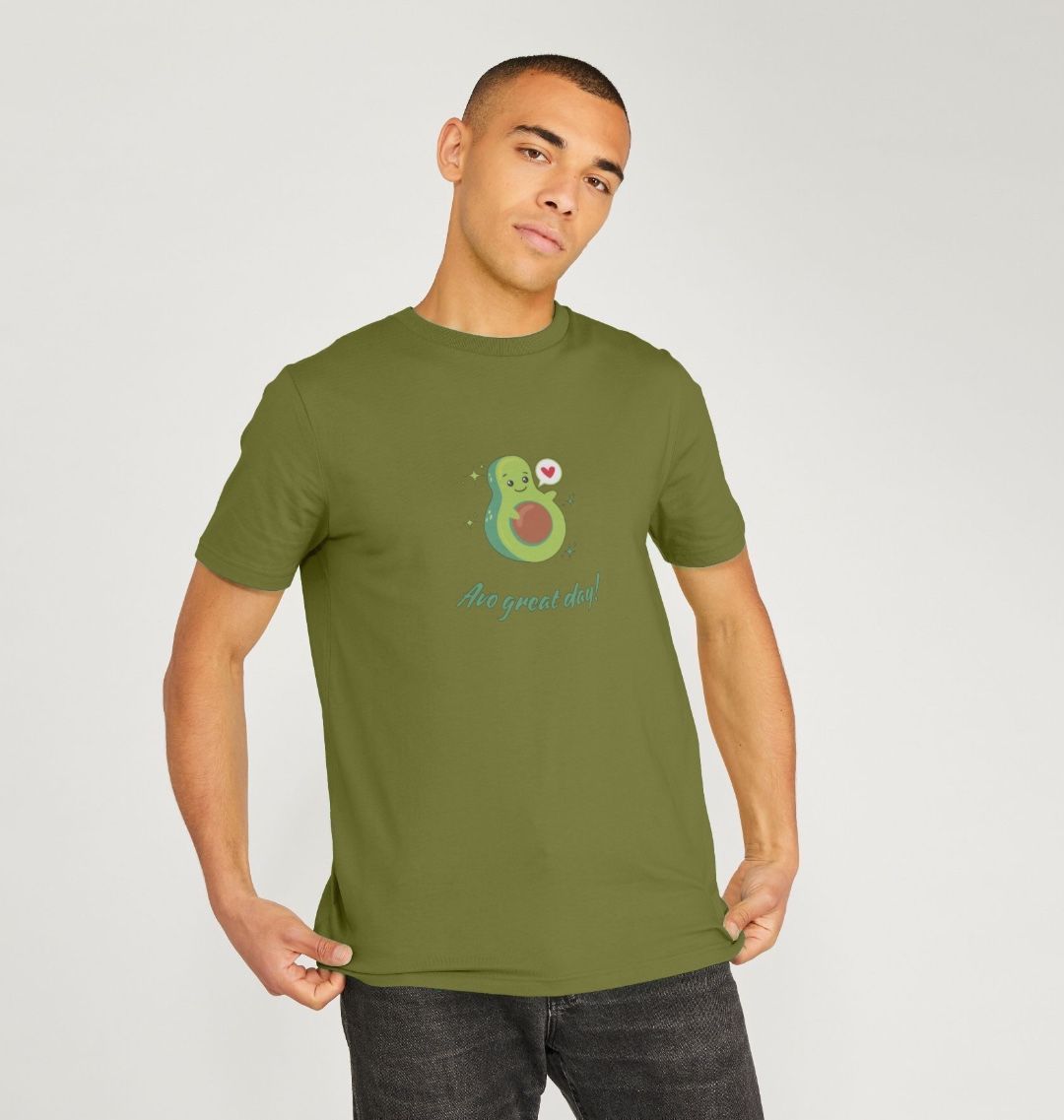 Avo Great Day - Unisex 100% Organic T-shirt