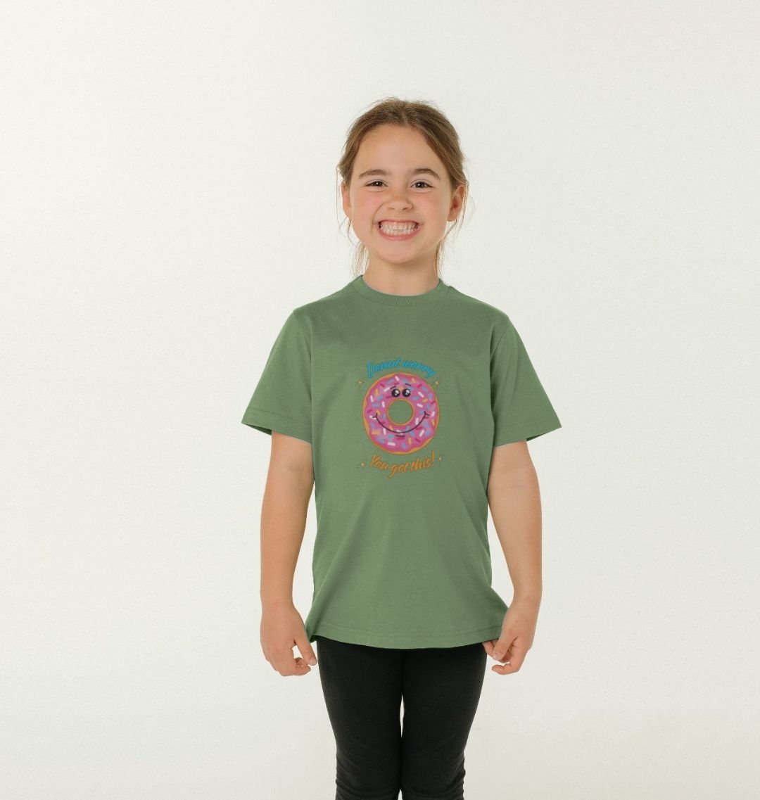 Donut Worry, You Got This - 100% Organic Kids T-Shirt