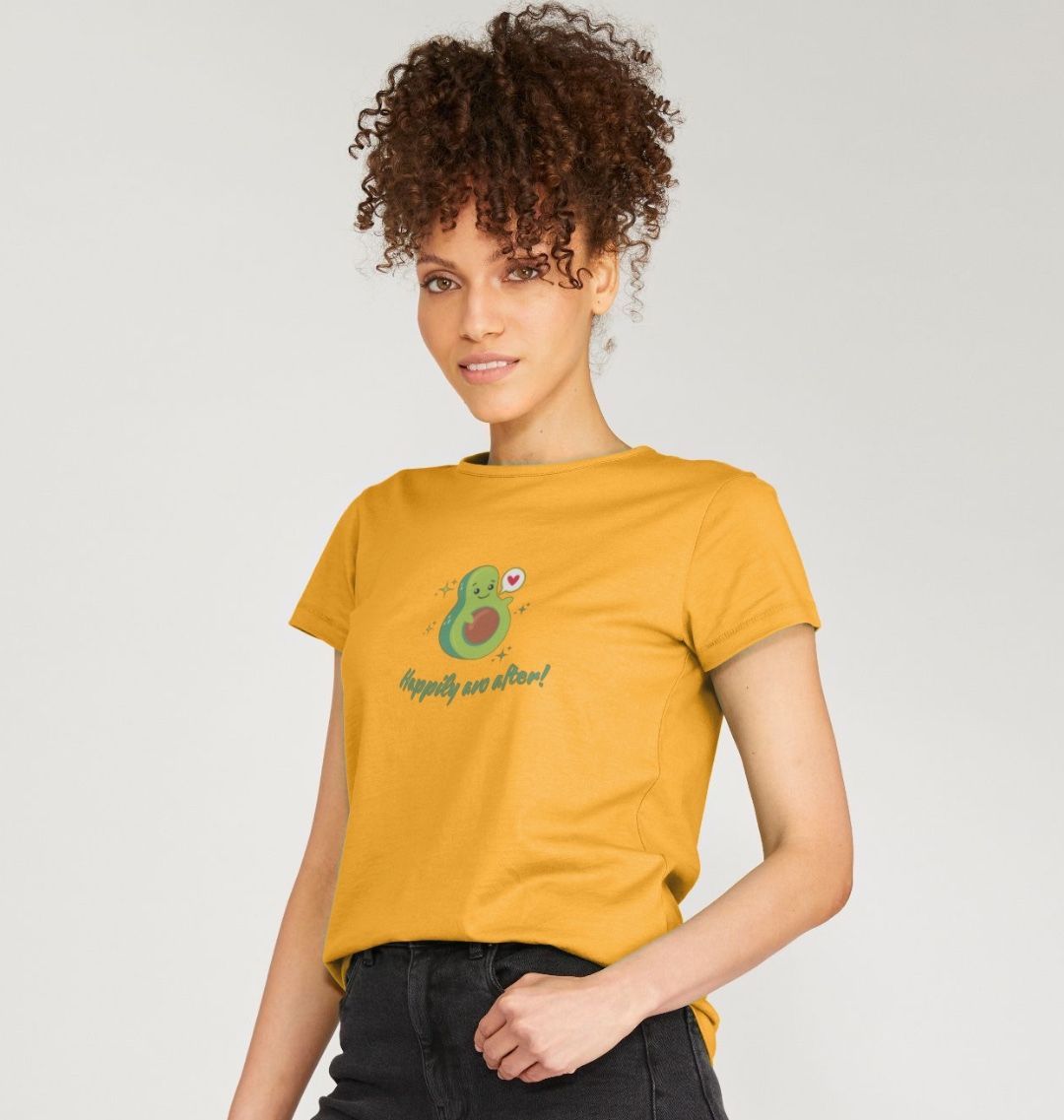 Happily Avo After - 100% Organic Crew T-Shirt