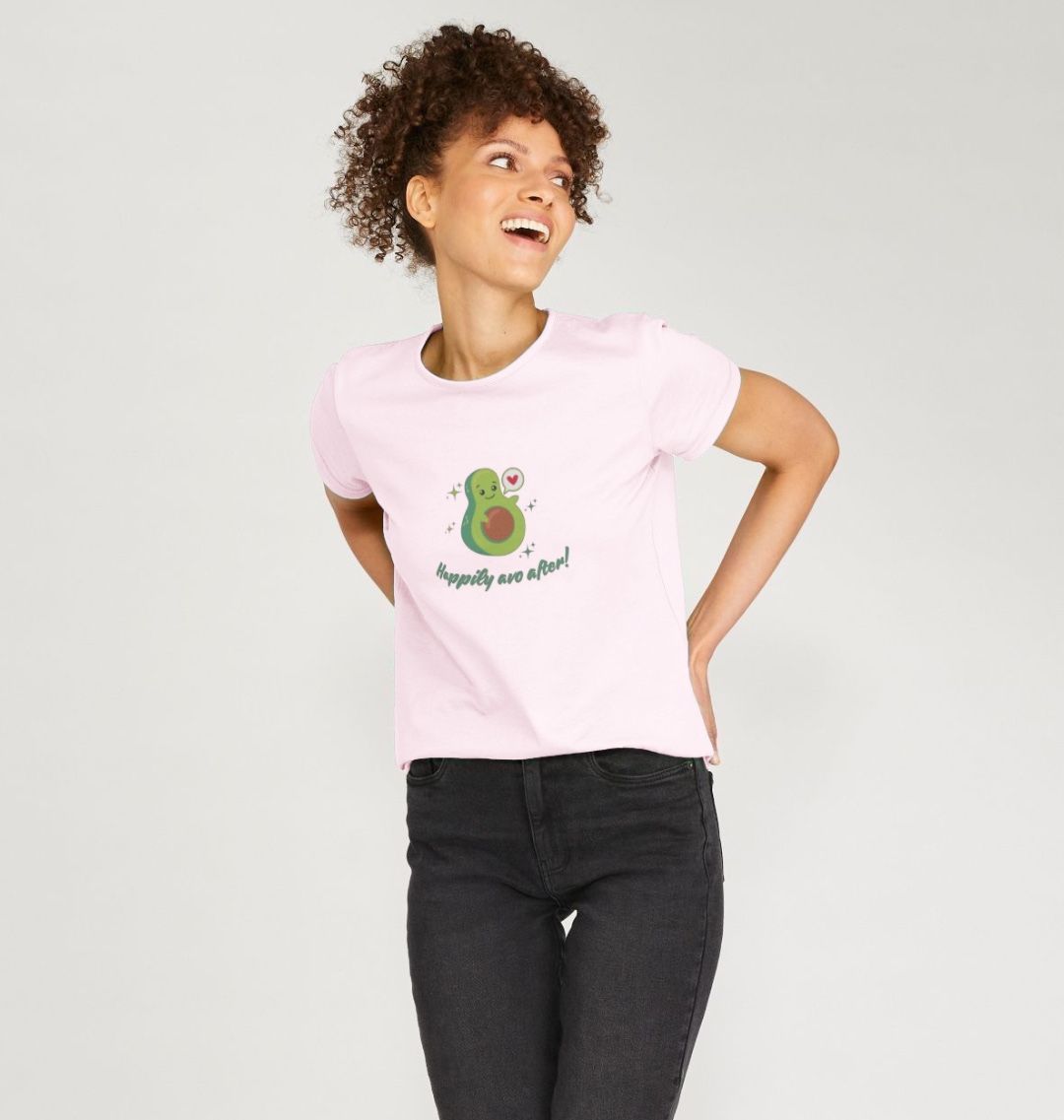 Happily Avo After - 100% Organic Crew T-Shirt