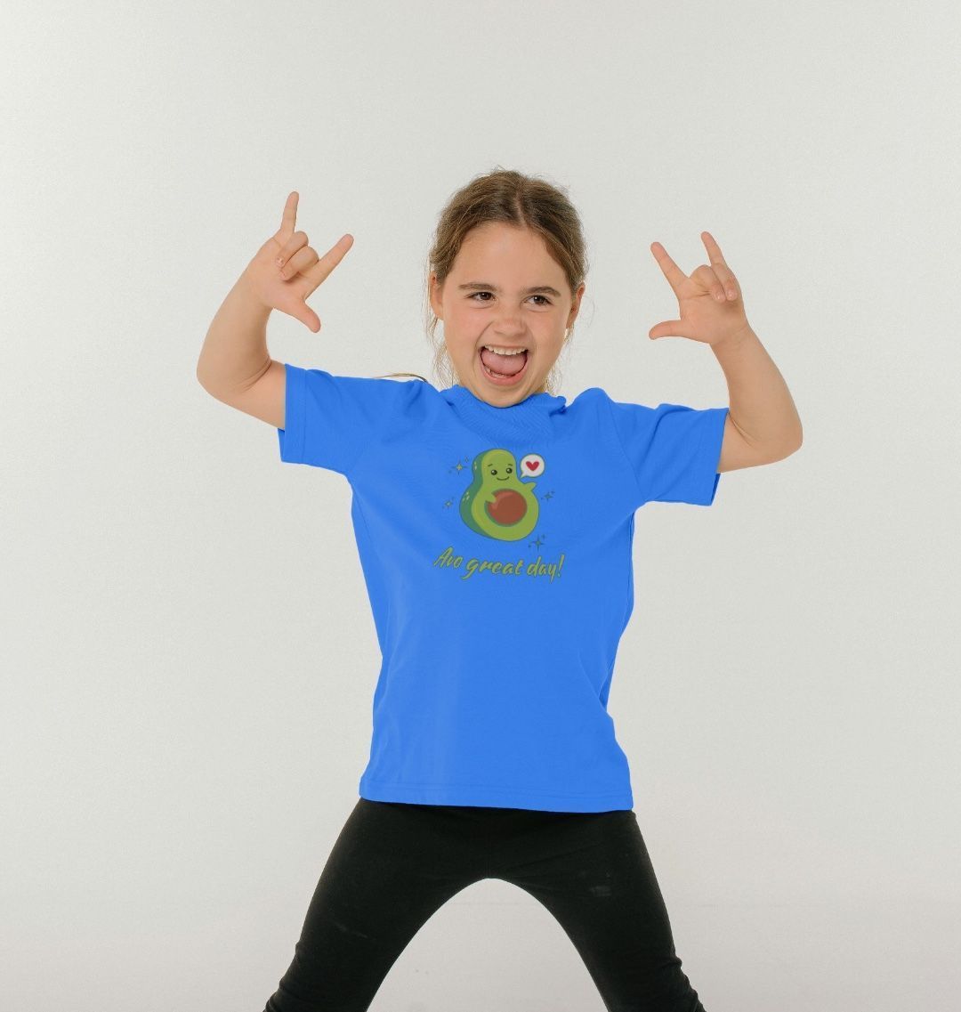 Avo Great Day - 100% Organic Kids T-Shirt