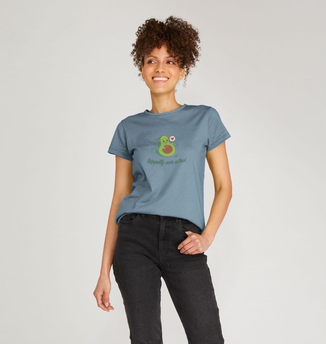 Happily Avo After - 100% Organic Crew T-Shirt