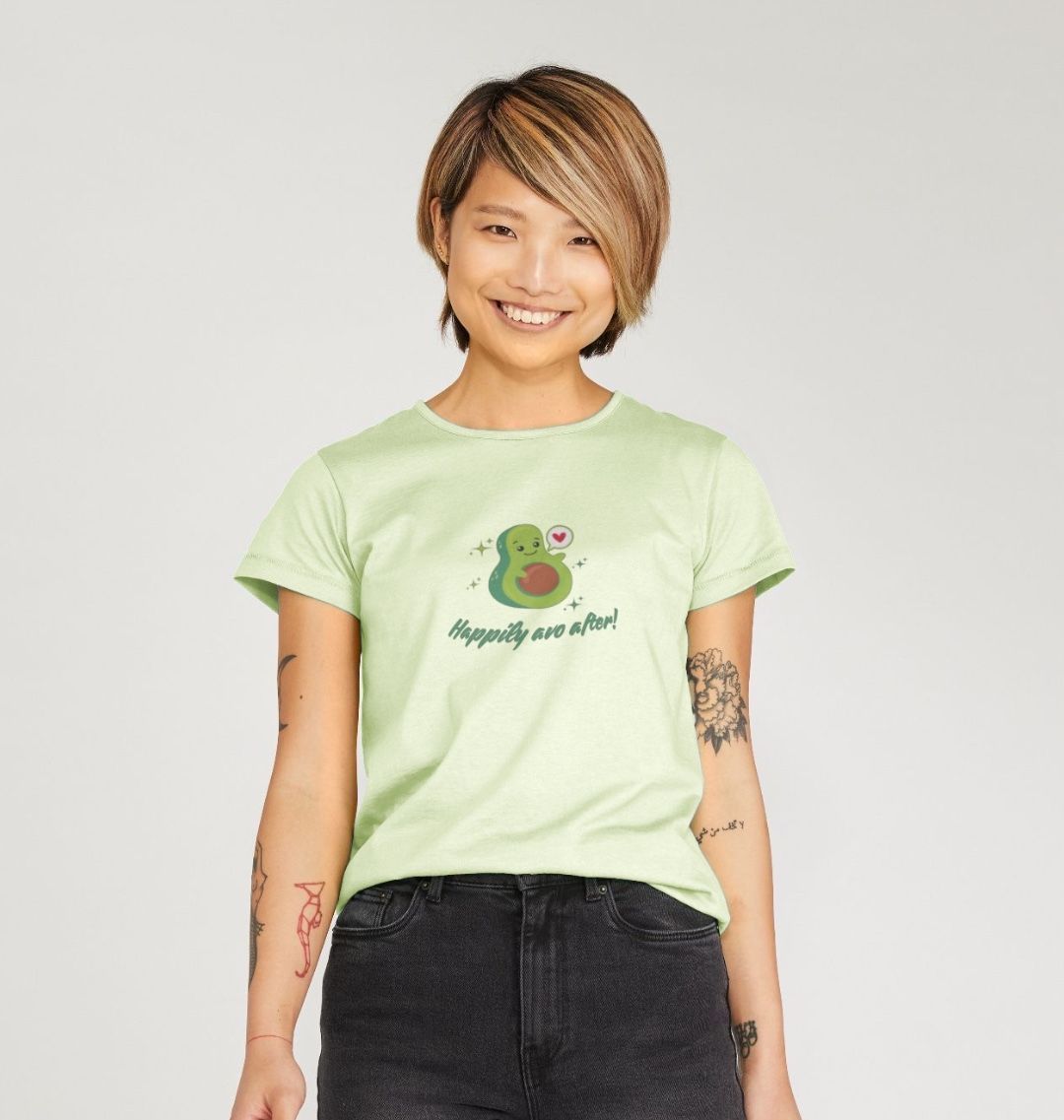 Happily Avo After - 100% Organic Crew T-Shirt