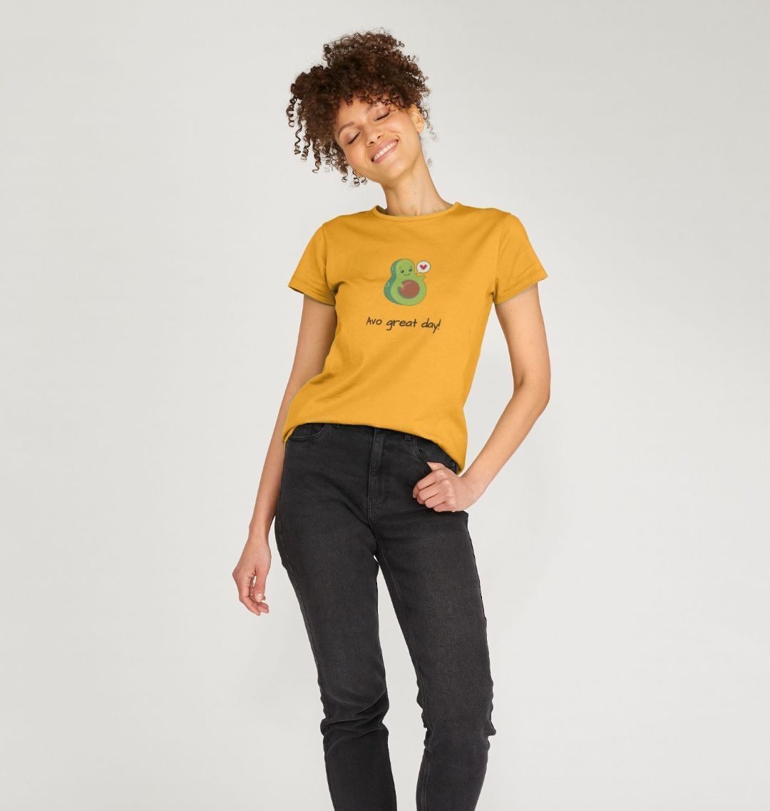 Avo Great Day - 100% Organic Crew T-Shirt