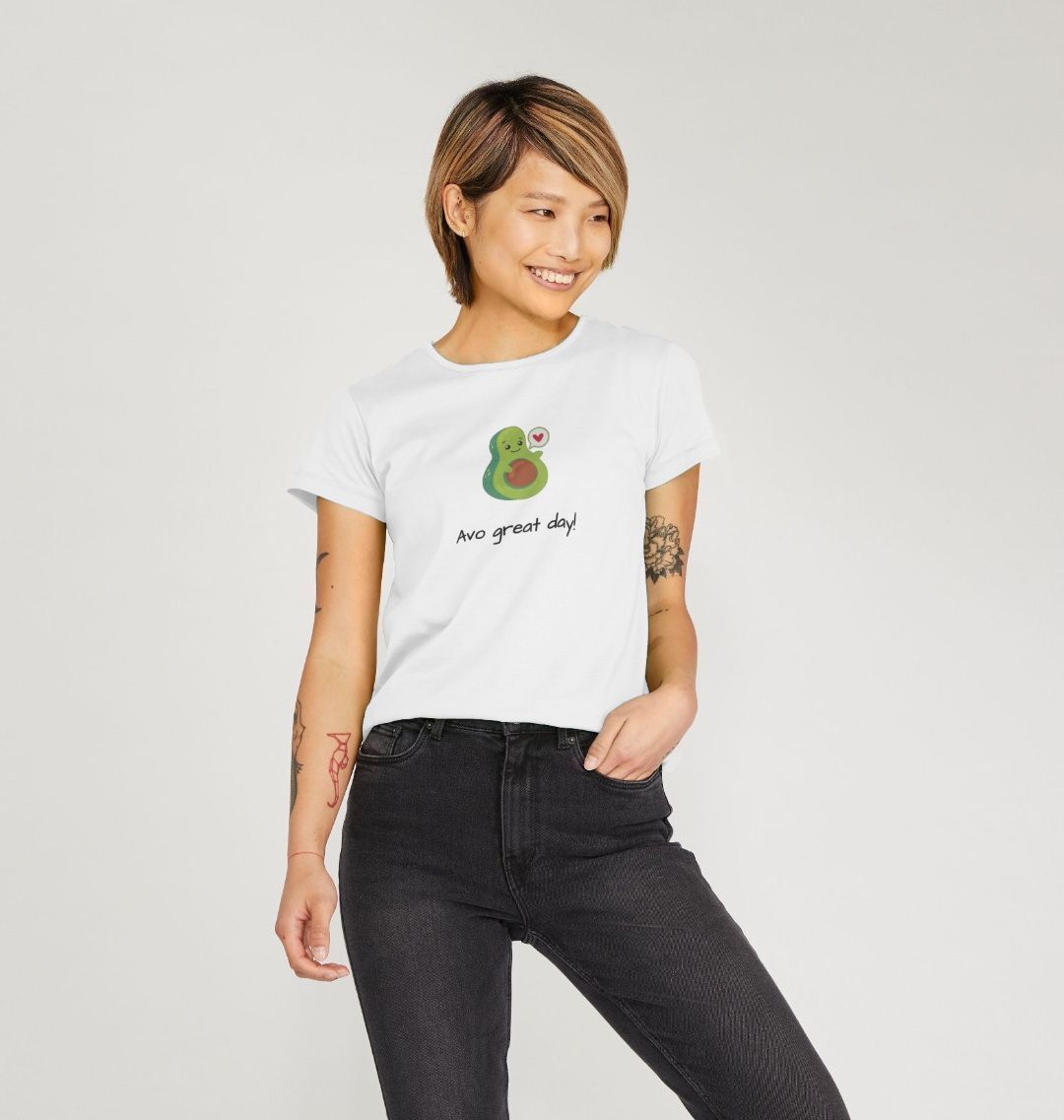 Avo Great Day - 100% Organic Crew T-Shirt