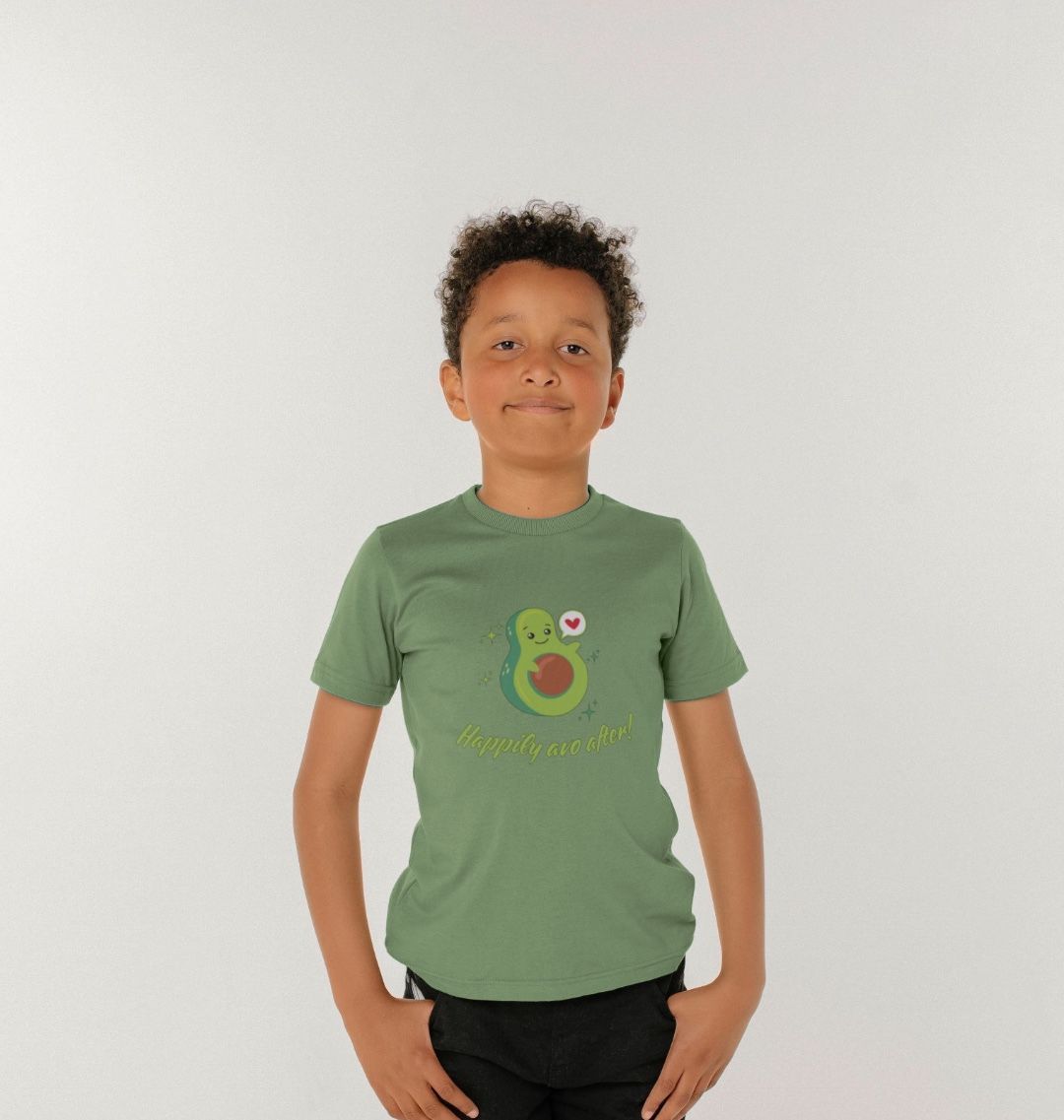 Happily Avo After - 100% Organic Kids T-Shirt