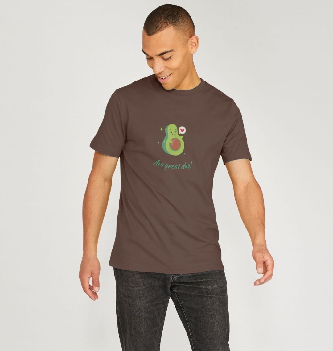 Avo Great Day - Unisex 100% Organic T-shirt