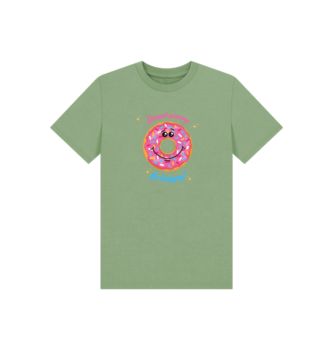 Sage Printed Kids T-Shirt Front