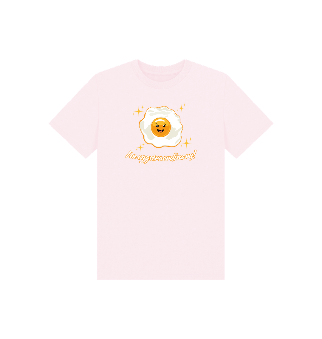 Pink Printed Kids T-Shirt Front