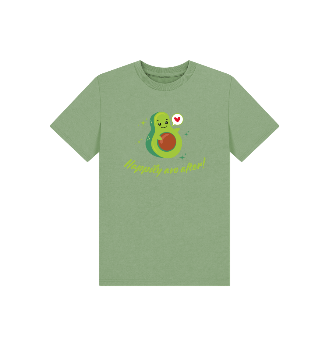 Sage Printed Kids T-Shirt Front