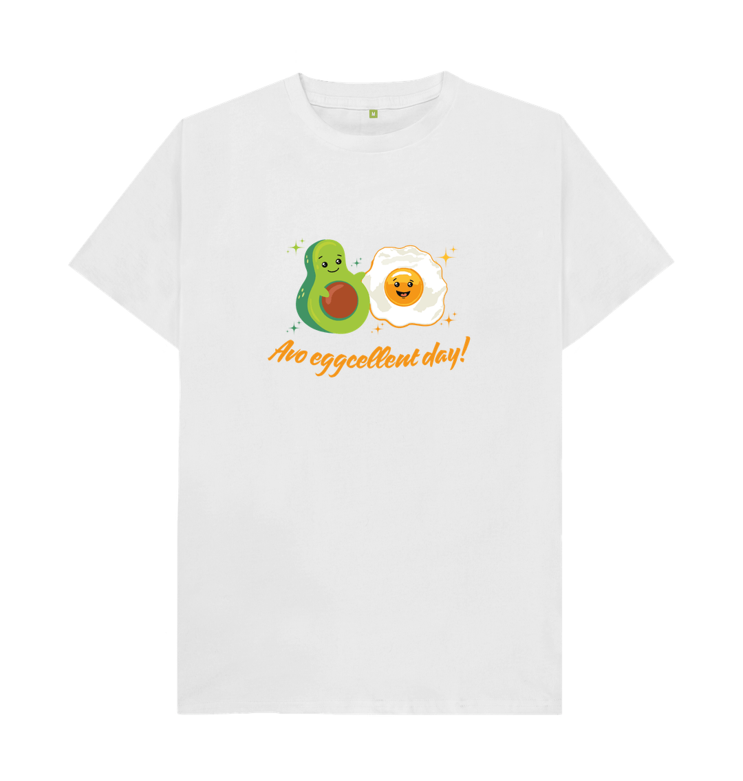 White Printed T-shirt Front