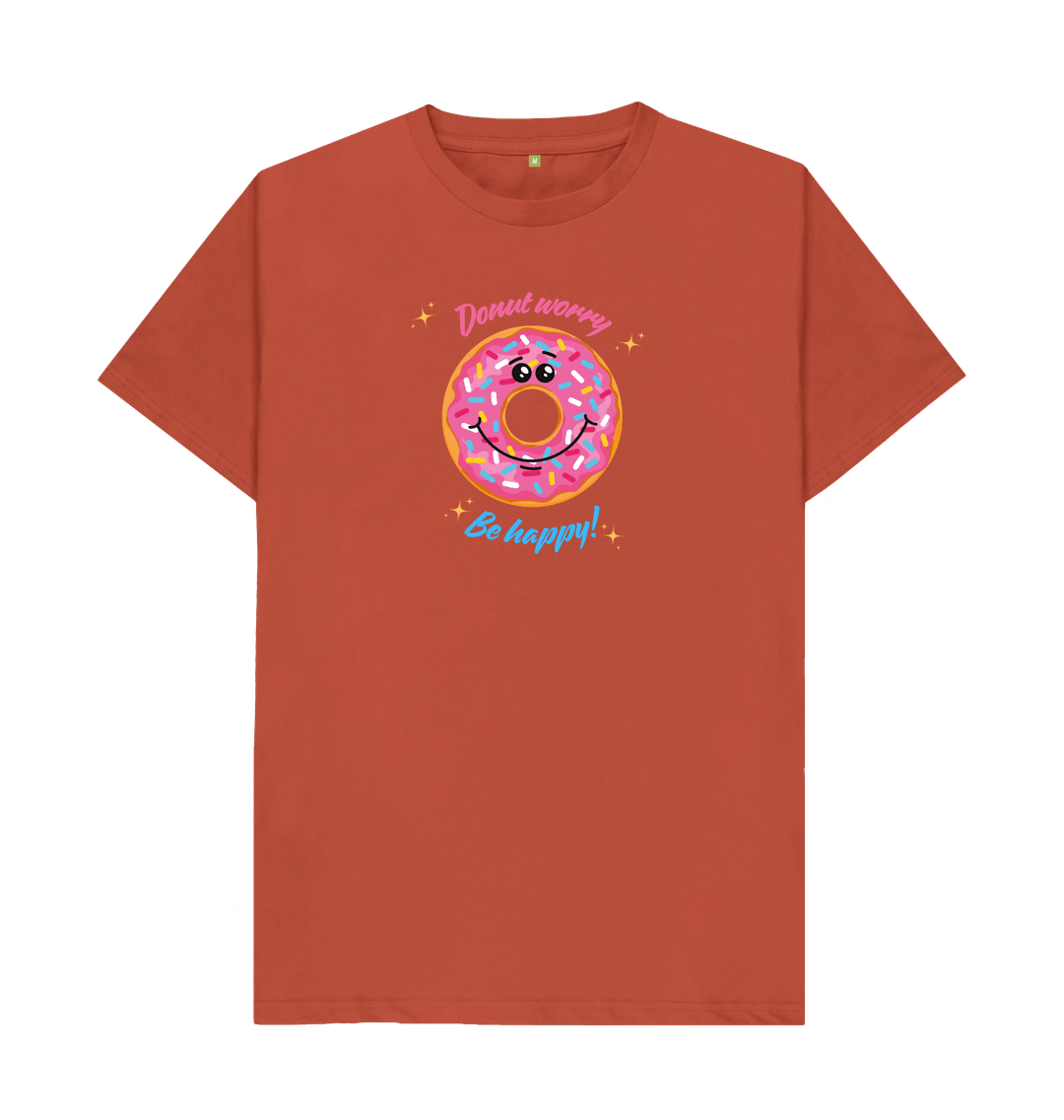 Rust Printed T-shirt Front