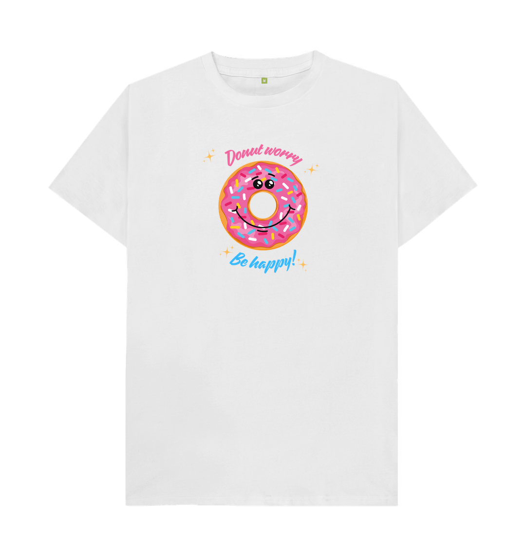 White Printed T-shirt Front