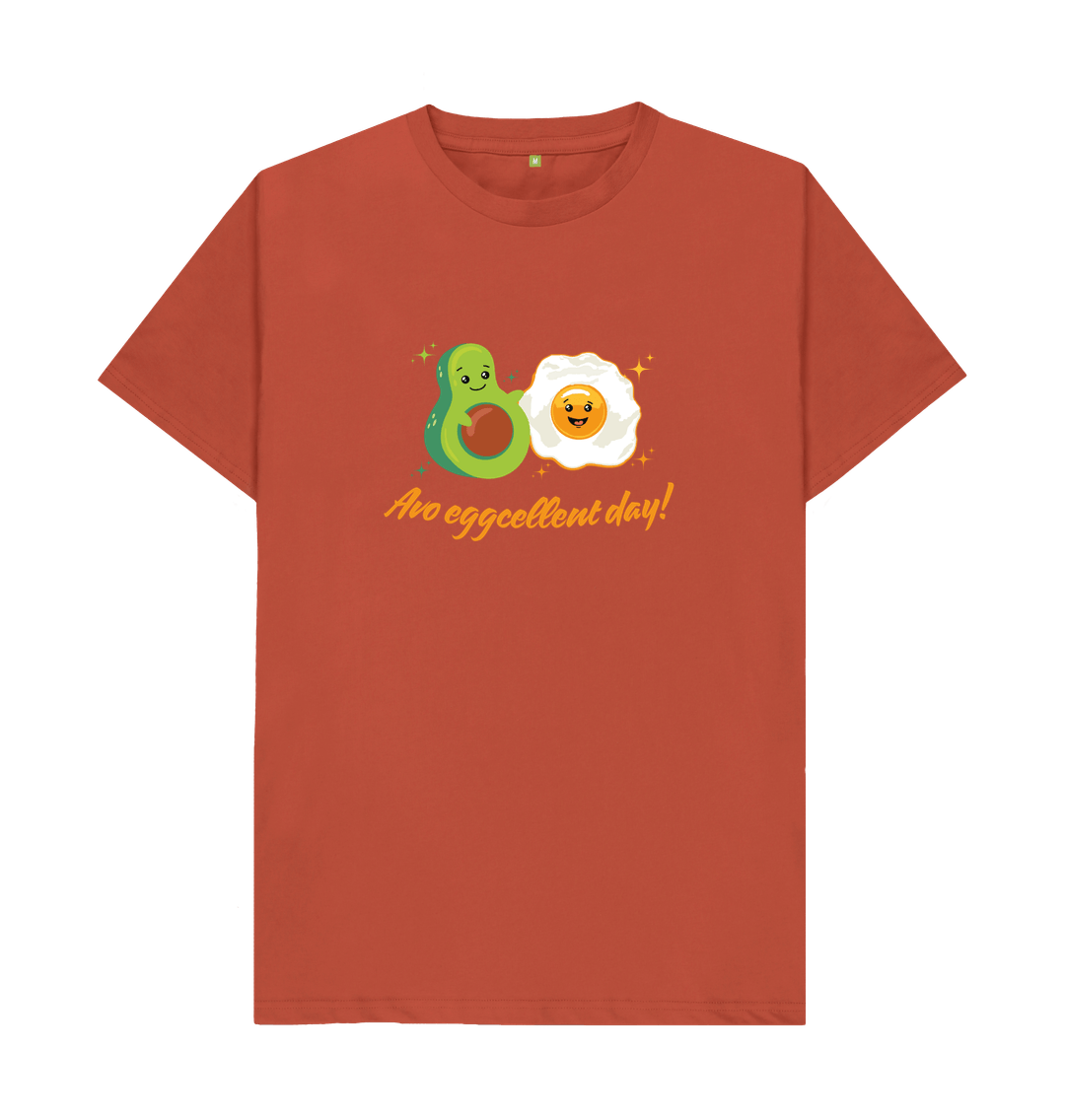 Rust Printed T-shirt Front