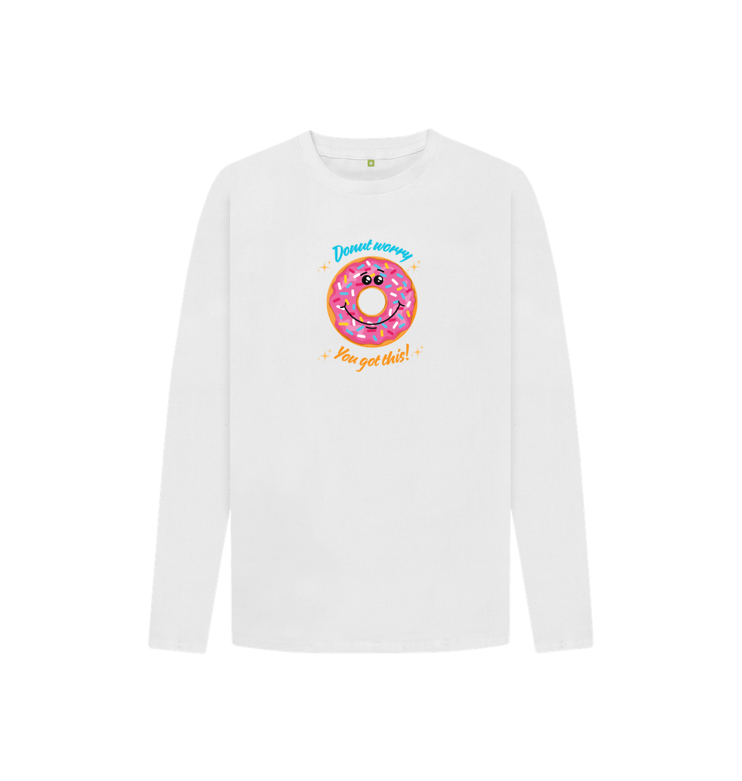 White Printed Kids T-Shirt Front