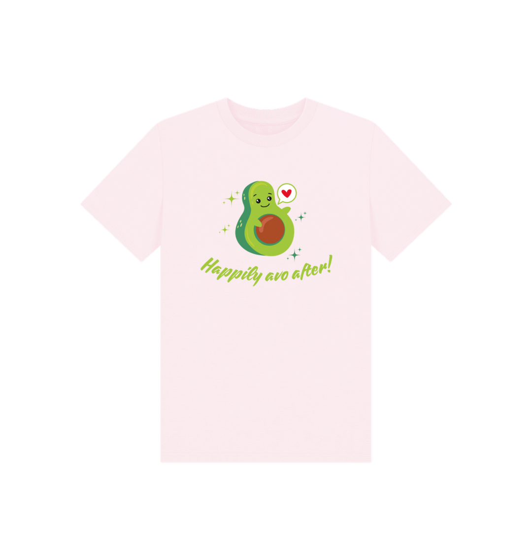 Pink Printed Kids T-Shirt Front