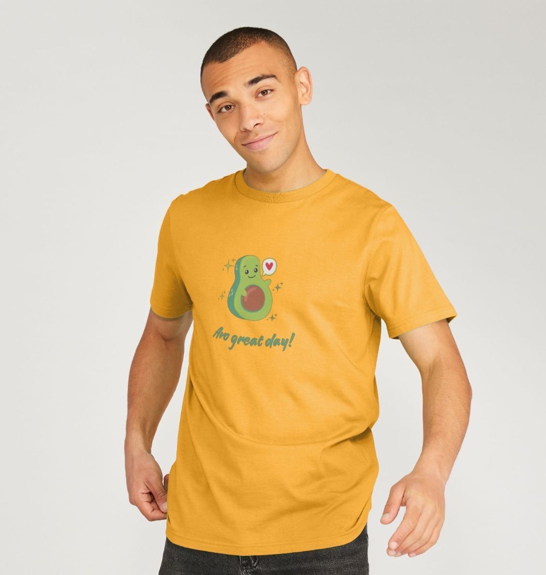 Avo Great Day - Unisex 100% Organic T-shirt