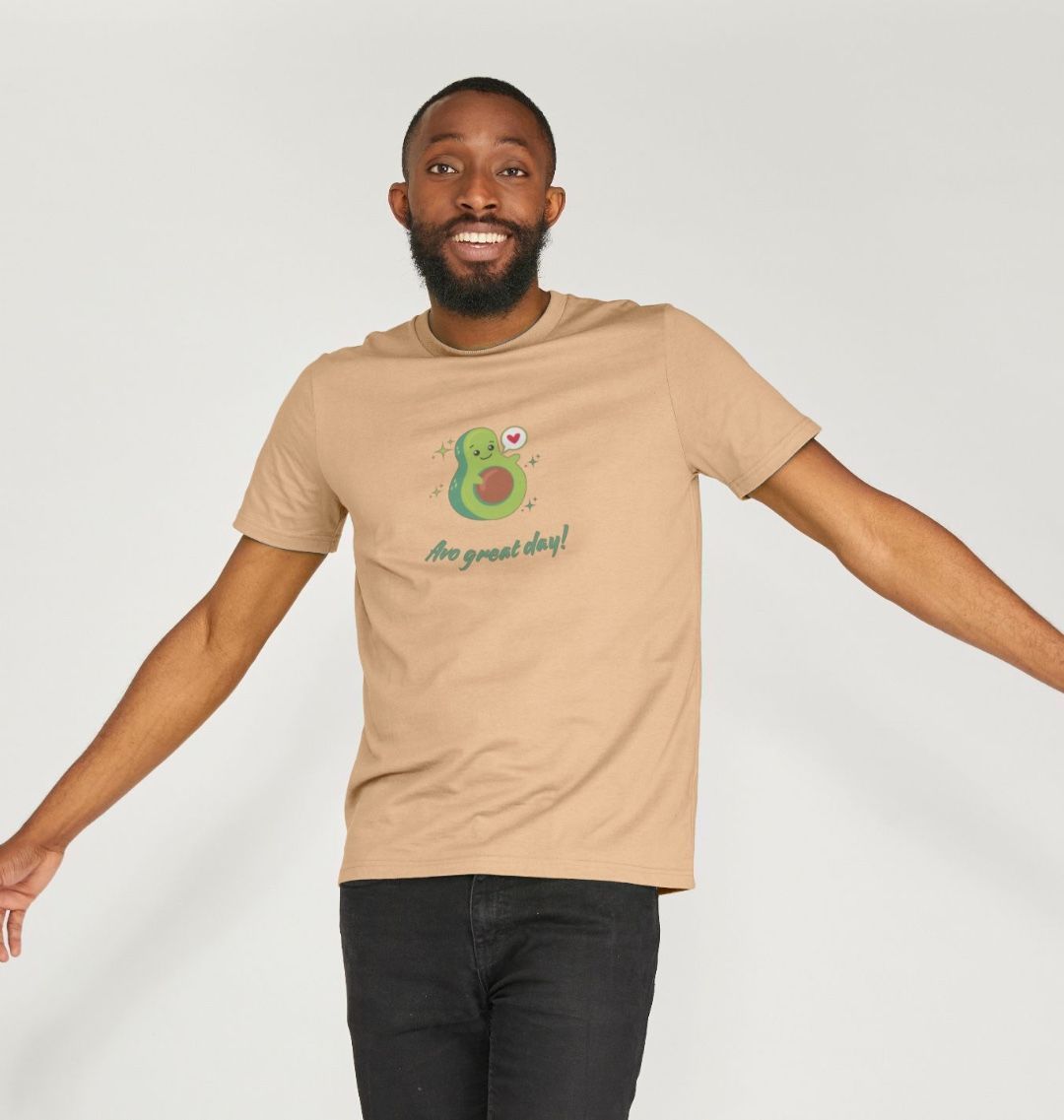 Avo Great Day - Unisex 100% Organic T-shirt